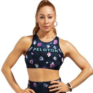 Peloton x WITH Asteroid High Neck Sports Bra Size Medium